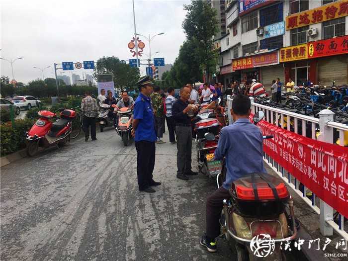 漢臺區東關街道辦事處遷移新橋馬路勞務市場，告別安全隱患