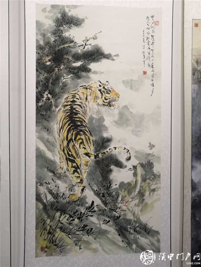 中國藝術學會畫家劉進軍在四寶堂召開畫展