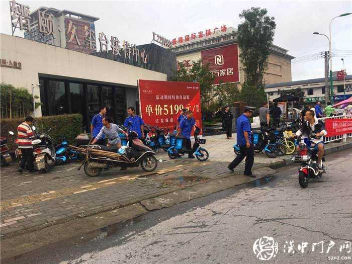 漢臺區東關街道辦事處遷移新橋馬路勞務市場，告別安全隱患