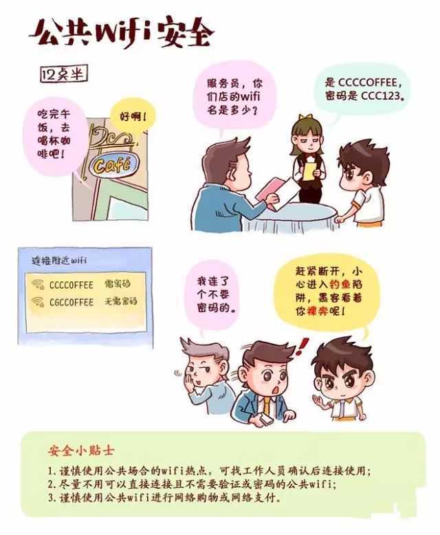 組小漫畫讓你秒變網絡安全達人"