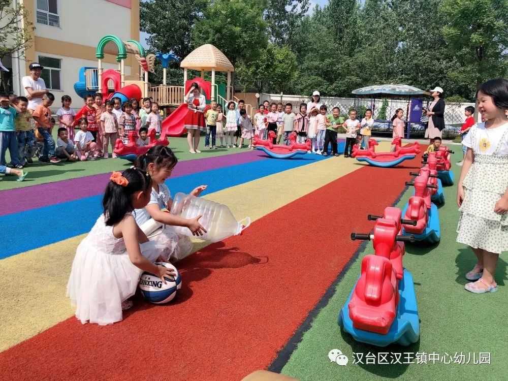 漢王鎮中心幼兒園開展防溺水安全演練活動