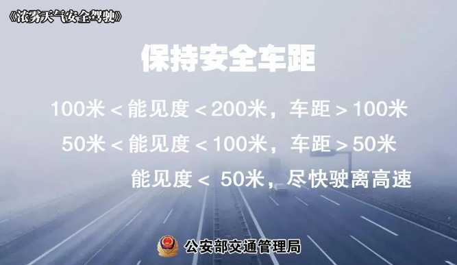 多地有大霧，安全駕駛提示速收好！ | 預警