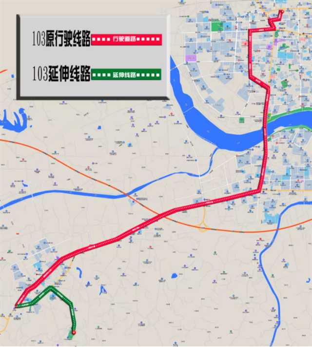 好消息‖1月1日起，103路和11路公交車線路延伸