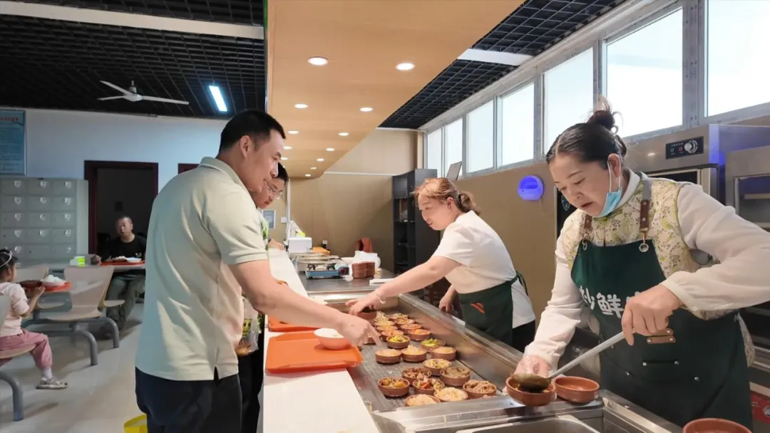 小小機關(guān)食堂 滿滿“漢中溫度”