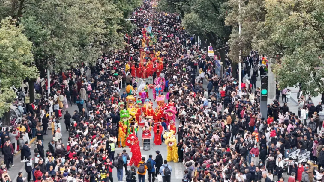 “非遺中國年·社火鬧新春”巡游活動盛大舉辦！